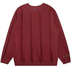 The Hundreds Seam Crewneck Burgundy Men’s Size Large READ DESCRIPTION
